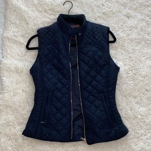 *WORN ONCE* Zara navy vest